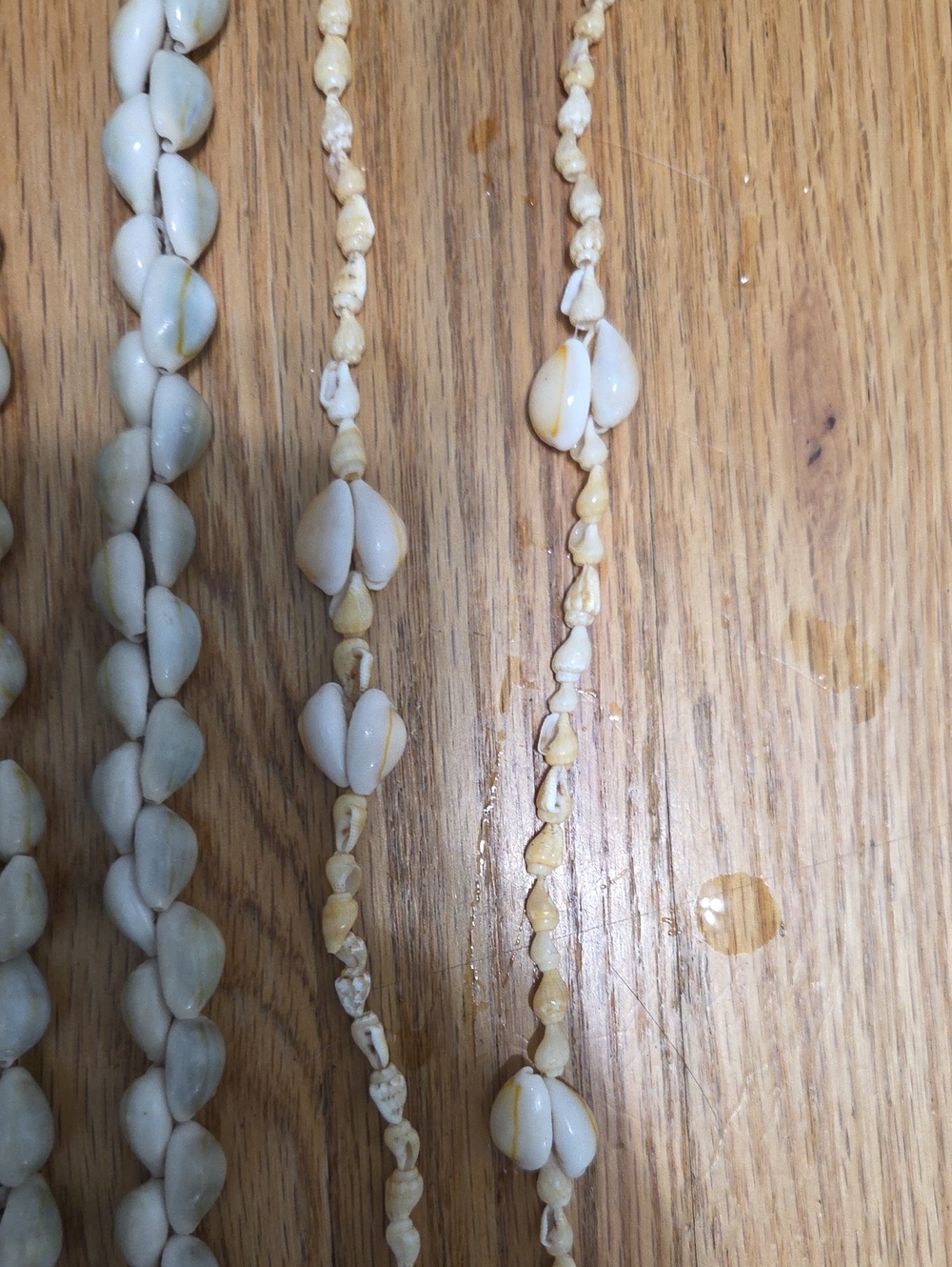 White Shell Necklaces - Picture 3 of 3